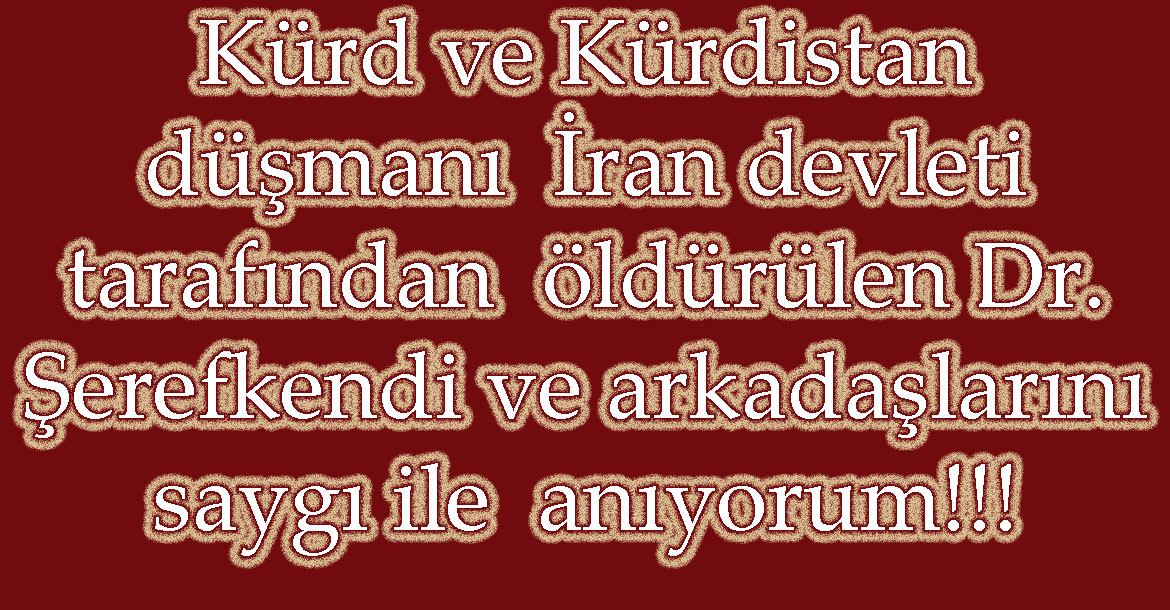 KÜRDLERİN İÇ KAVGASI KÜRDLERİ KÜRD DÜŞMANLARINA MAHKUM EDİYOR!!!
