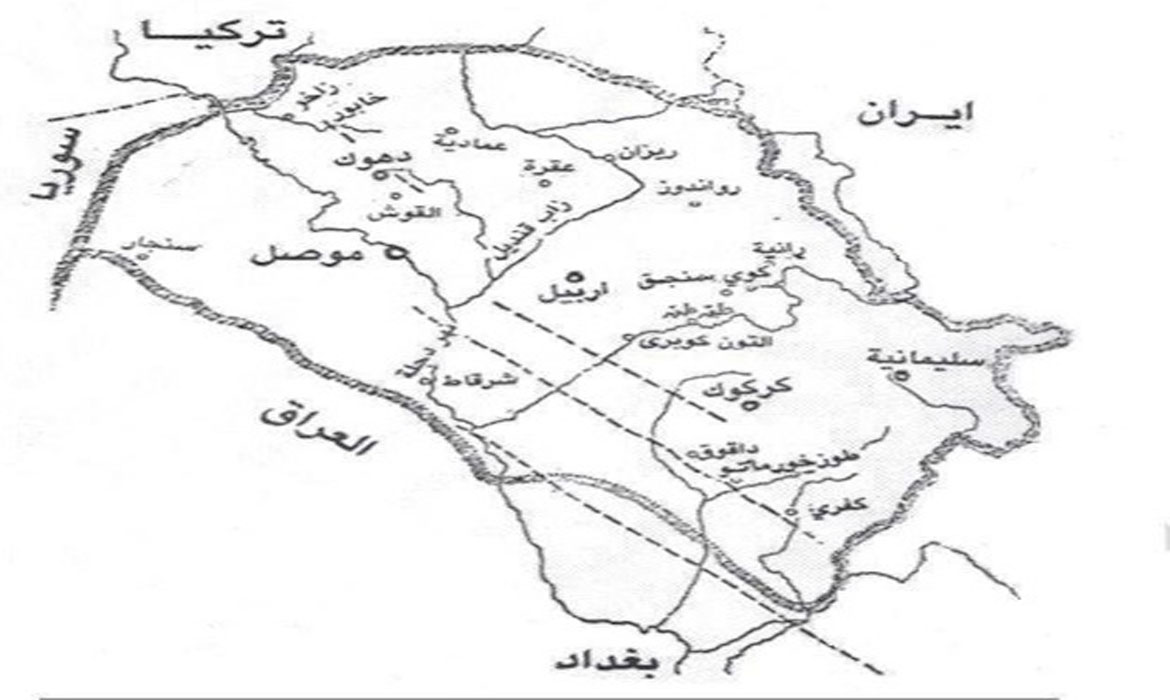GÜNEY KÜRDISTAN SINIRLARI