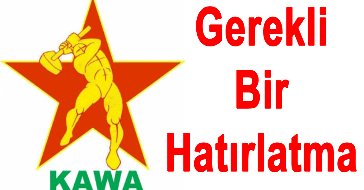 Gerekli Bir Hatırlatma