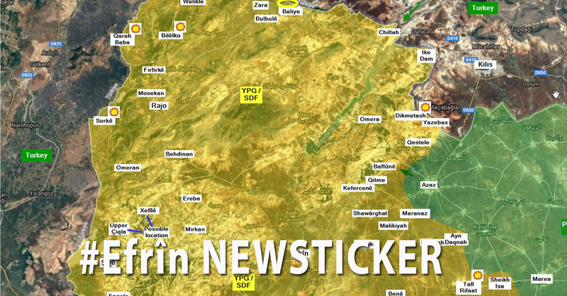 Newsticker #Efrîn