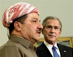 Barzani'ye Beyaz Saray'dan destek