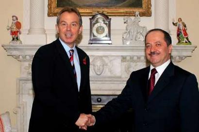 Tony Blair’de Kürdistan Başkanına “A very warm welcome to PRESİDENT"