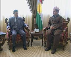 Kürdistan - BAŞKAN BARZANİ MAHMUT ABBAS’IN ÖZEL TEMSİLCİSİNİ KABUL ETTİ 	1