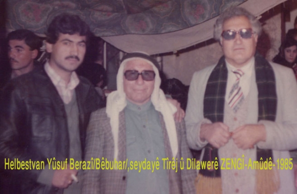 Ji şebnema bîranînê.. Helbestvanê gewre Yûsuf Berazî (Bêbuhar) (1931-2009)