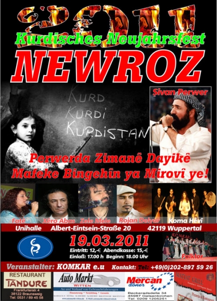 Newroz li Wuppertal 19.03.2011 | Komkar