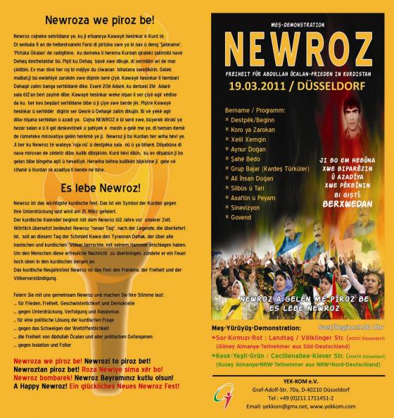 Newroz li Düsseldorf 19.03.2011 | Yek-Kom