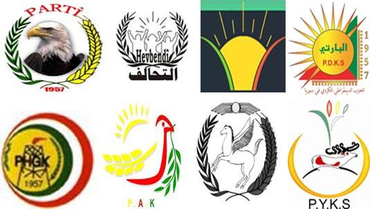 Partiyên Rojava di bin navekî de kom dibin