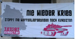 In 11 deutschen Städen finden am 1.September pro-kurdische Kundgebungen statt
