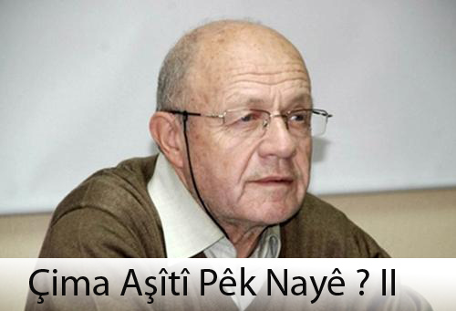 Çima Aşîtî Pêk Nayê ? II | İsmail Beşikçi